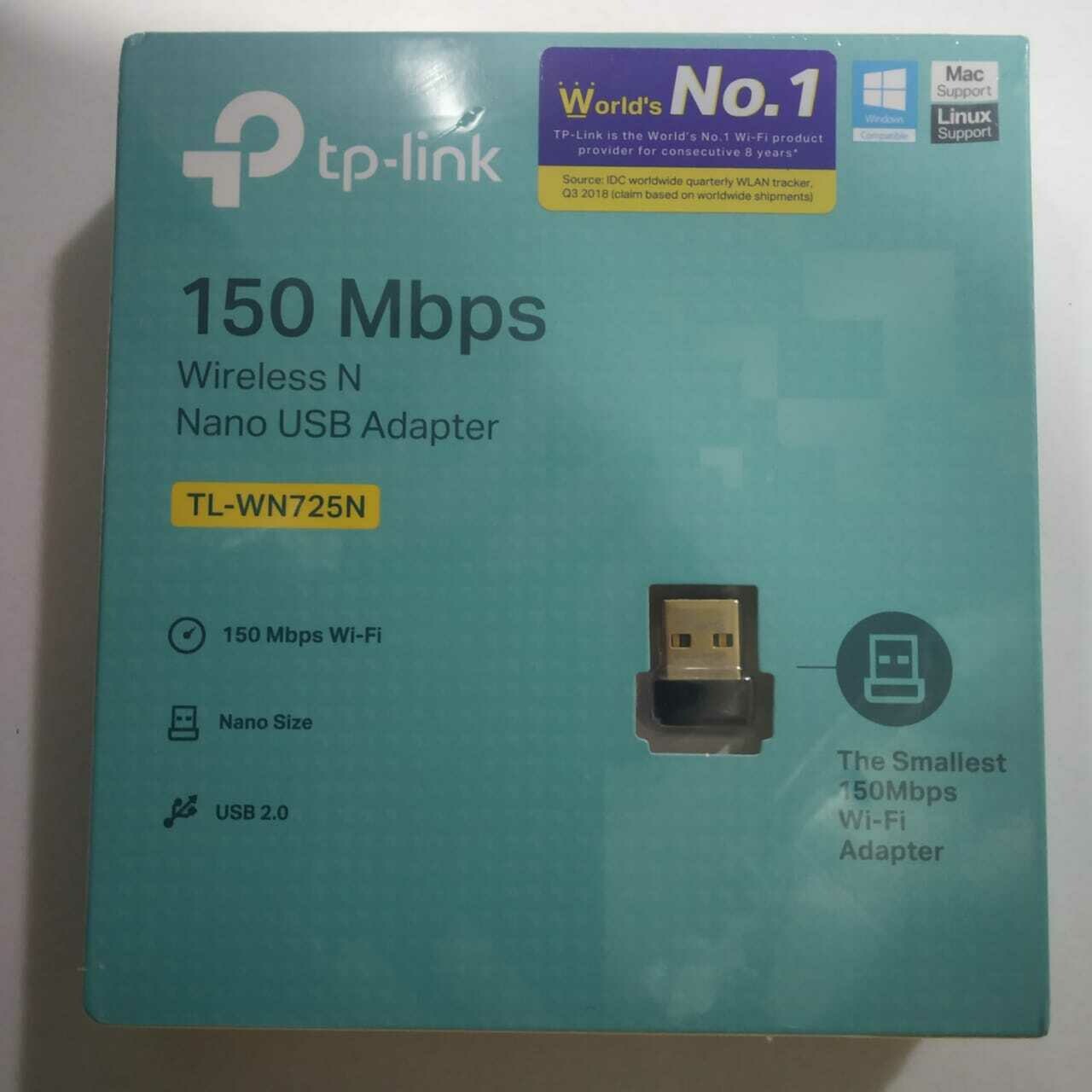 TPLINK TL-WLN725N WIRELESS N NANO USB ADAPTER TPLINK TL-WLN725N WIRELESS N NANO USB ADAPTER